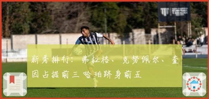 新秀排行：弗拉格、克努佩尔、奎因占据前三 哈珀跻身前五